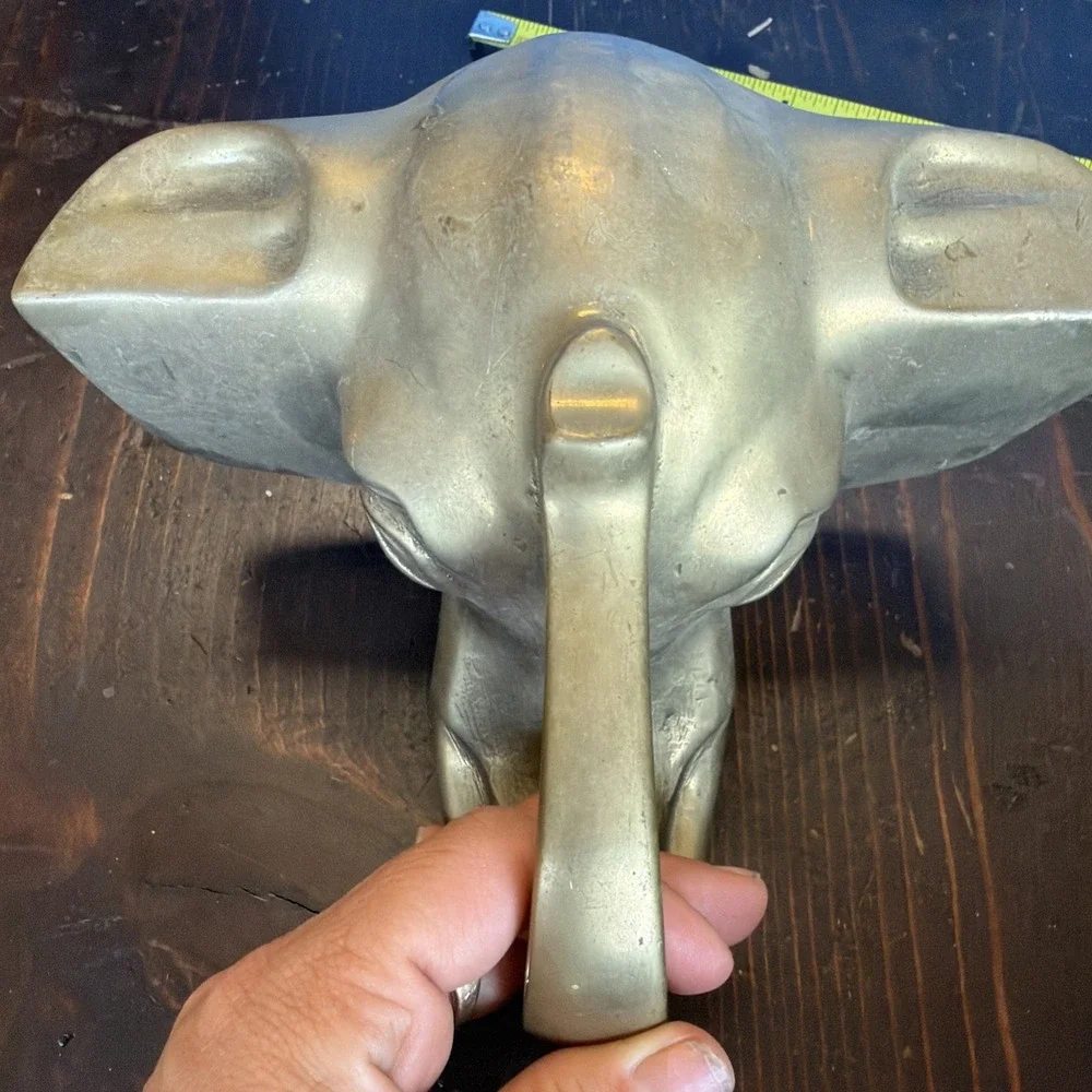 Brass Elephant Door Thing